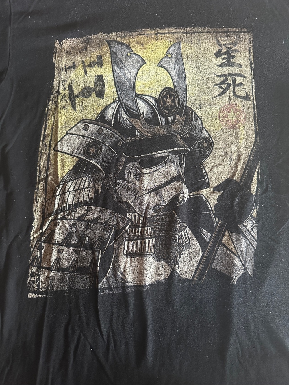 Samurai Stormtrooper Graphic Tee - Black